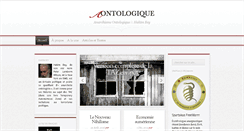 Desktop Screenshot of anarchisme-ontologique.net