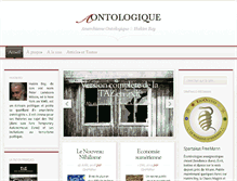 Tablet Screenshot of anarchisme-ontologique.net